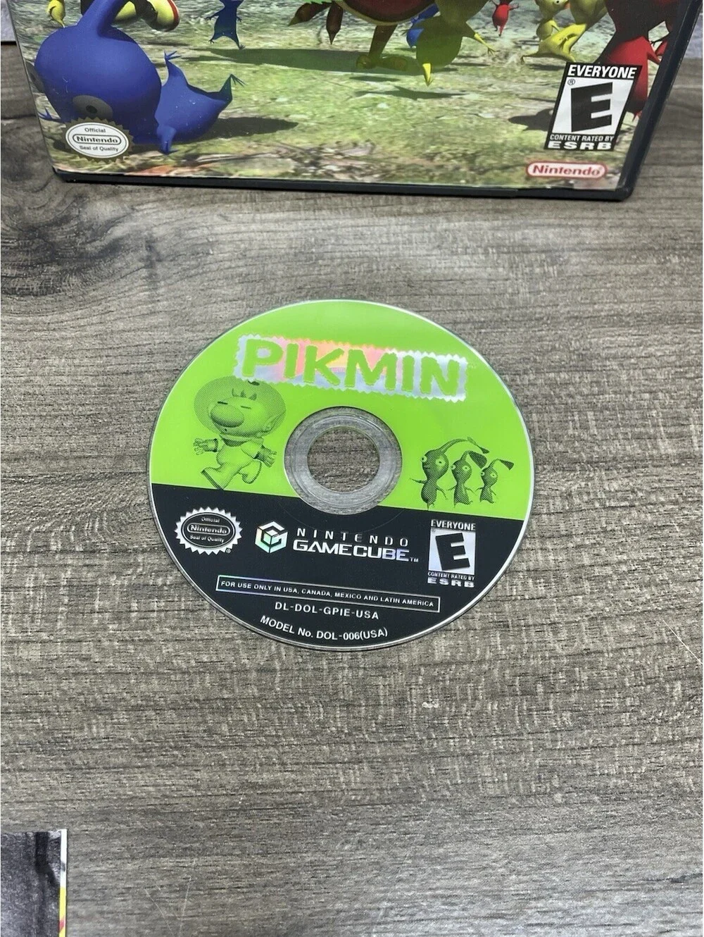Nintendo Gamecube Game Pikmin Complete CIB W/ Inserts And Manual 2001 Vintage